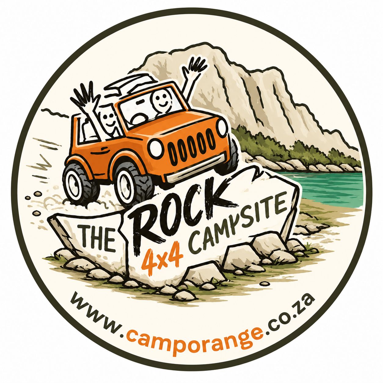 The Rock 4x4 Campsite seal
